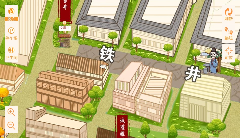 定陶智慧景区：手绘地图与语音导览的完美融合